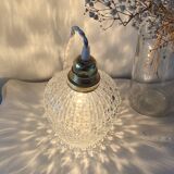 70s glass pendant light