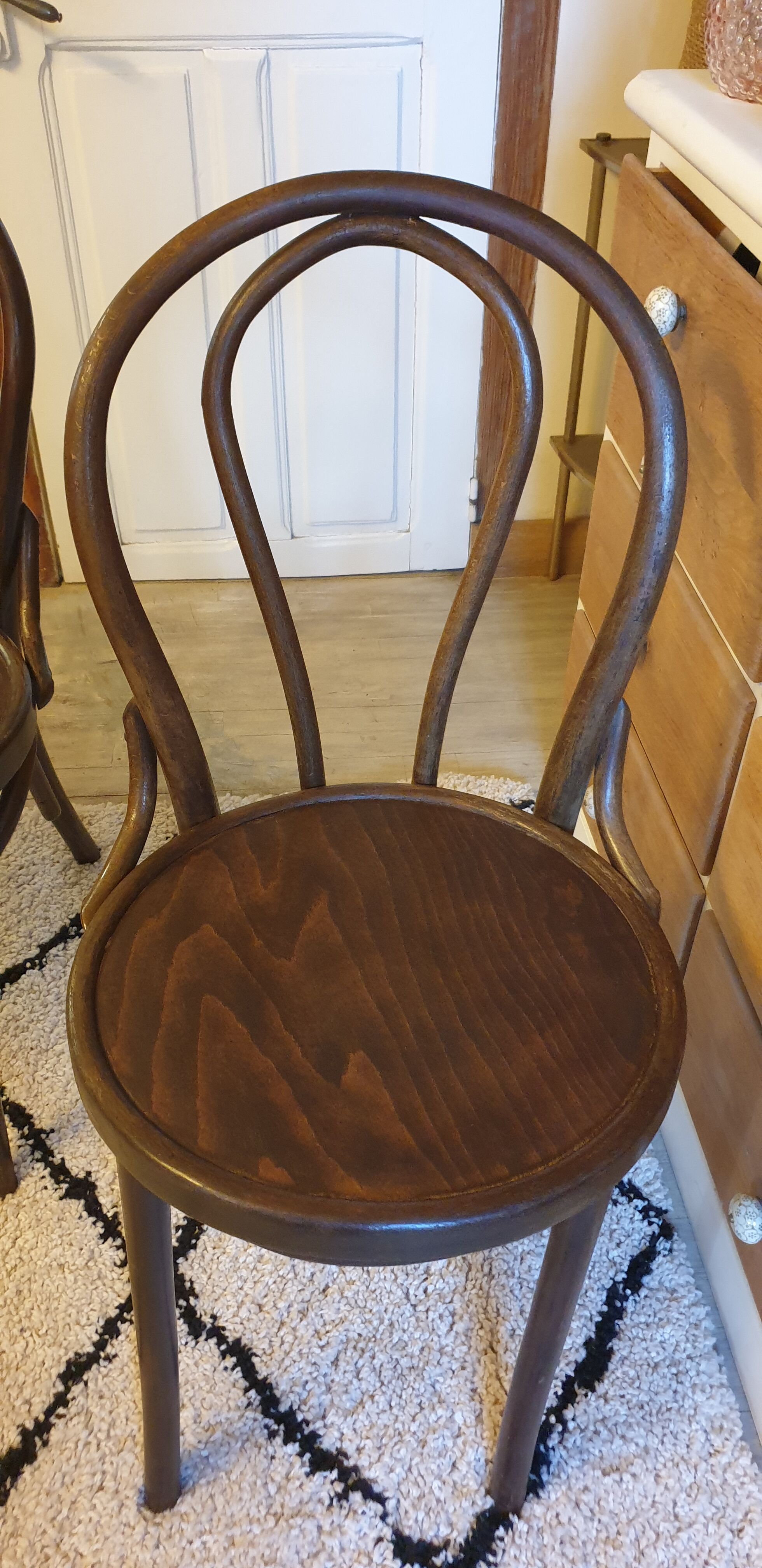 Four bistro chairs