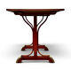 Old Thonet bistro table with drop-leaves.