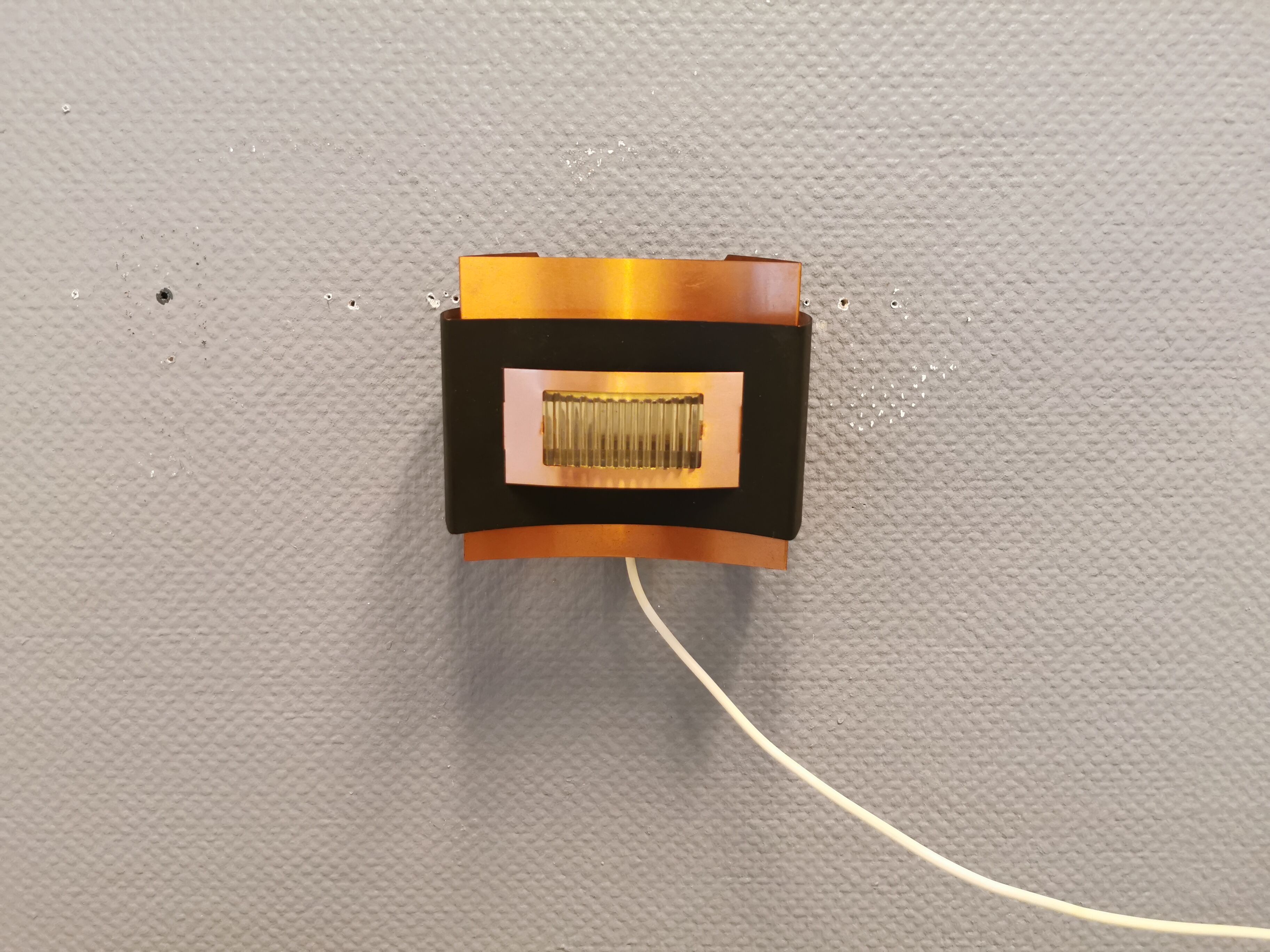 Wall lamp, designed by Werner Schou for his own company Coronell Elektro - Denmark.