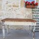 Former office Napoleon turned wood patina white