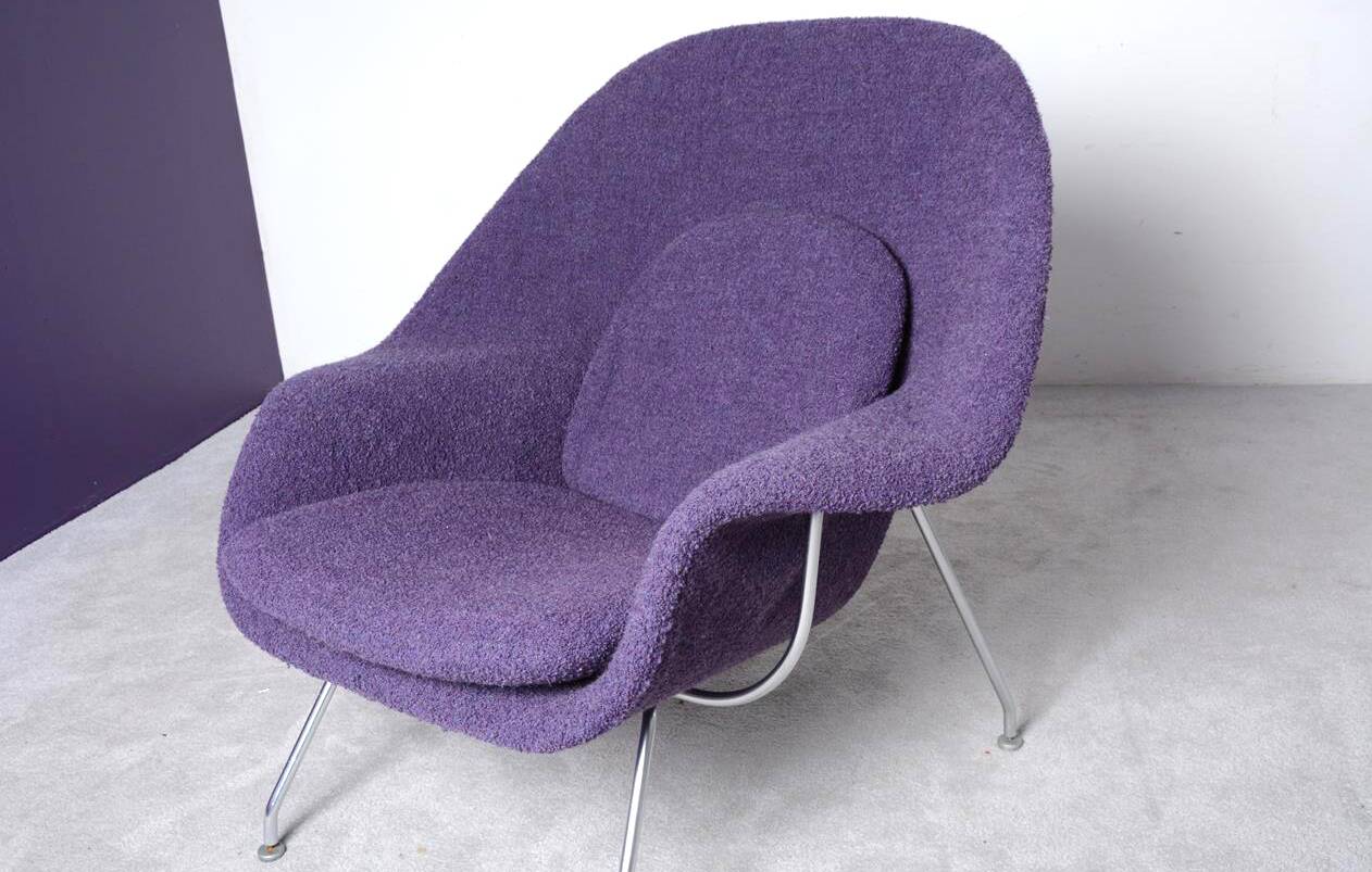 Womb armchair and its Ottoman dating from the 60s