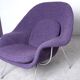 Womb armchair and its Ottoman dating from the 60s