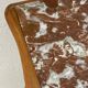 Nightstand Antique Wood and MARBLE