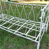 Wrought iron bed