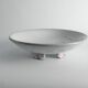 Art Deco White Earthenware Mermaid Bowl "300" by Mari Simmulson for Upsala-Ekeby