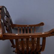 Fauteuil syrien en noyer – fin XIXe