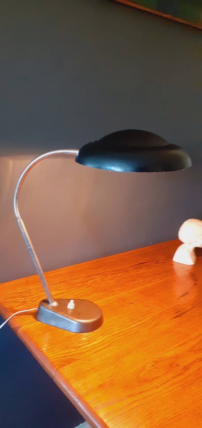 Vintage lamp from the 50s, Aluminor brand