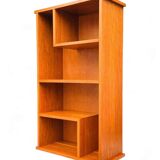 Two vintage asymmetrical storage units