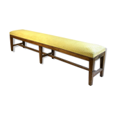 J.Louis bench in yellow velvet