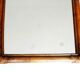 Miroir bambou ovale 55.5X34 cm/21.85 X 13.38"- ancien miroir mural bambou,