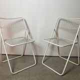Pair of folding chairs 1970