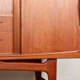 Sideboard, Danish teak Highboard, Ærthoj Jensen and Mølholm Herning 1960