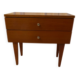 Scandinavian vintage bedside table
