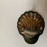 Silver metal and glass butter