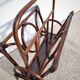 Rattan magazine holder