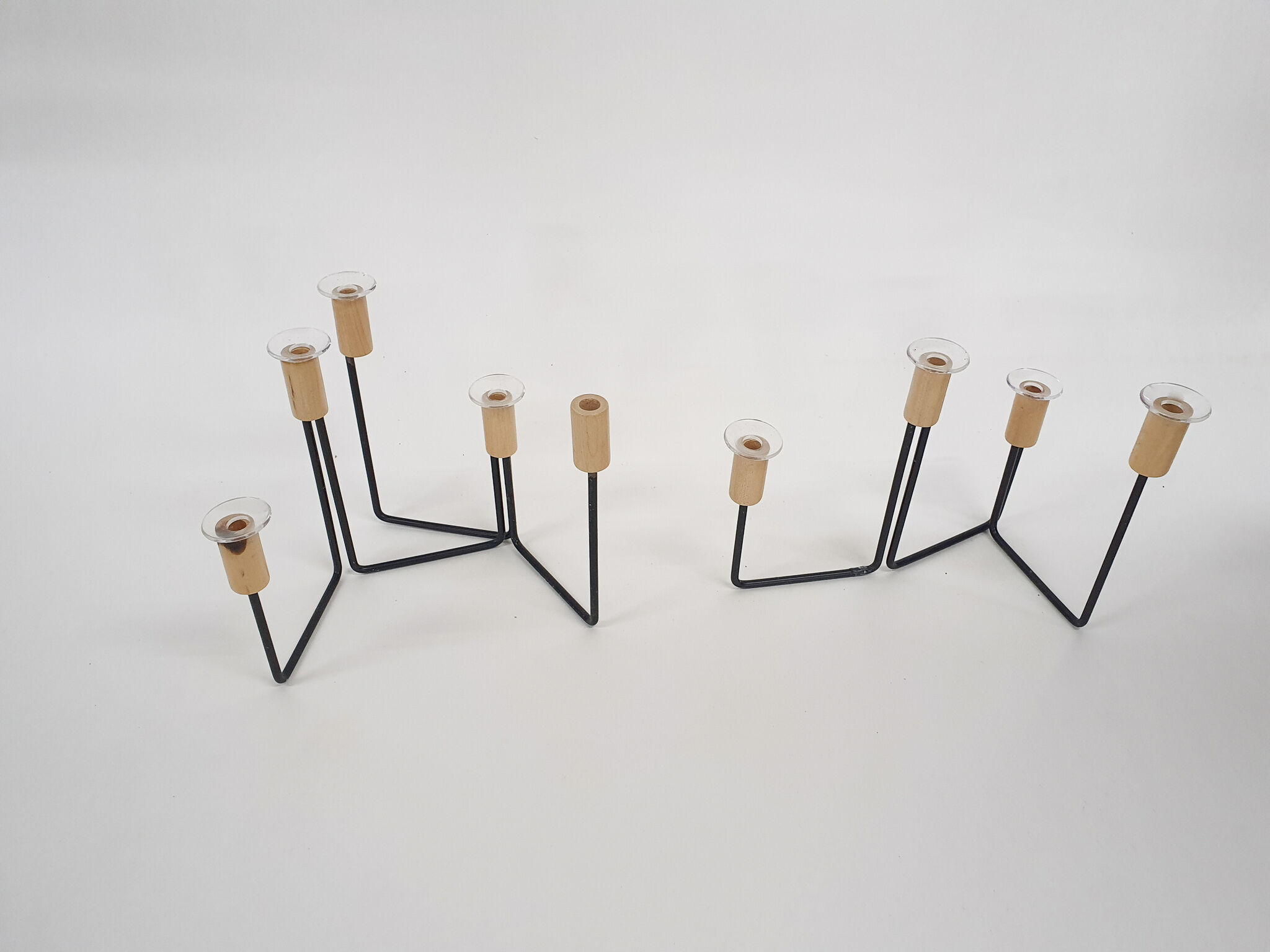 Adjustable candle holder by Vefa, The Netherlands 1950's