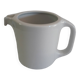 Large white porcelain milk jug