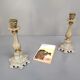 Pair of old candlesticks