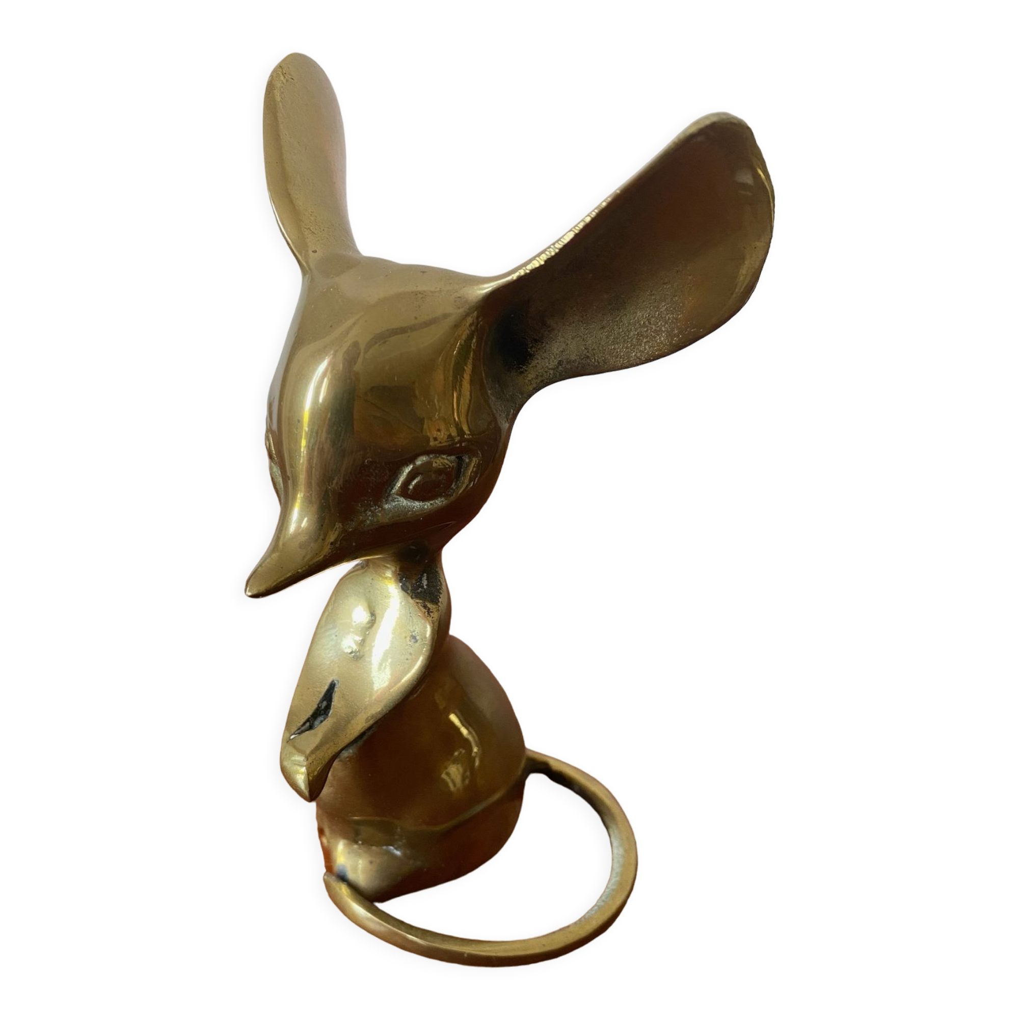 Bronze mouse decoration