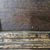 Oil painting panel - Countryside landscape Ploughing scene Signed Plaisant XI