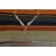 1970s Vintage Turkish Oushak Handmade  Colorful Runner Rug 84x275
