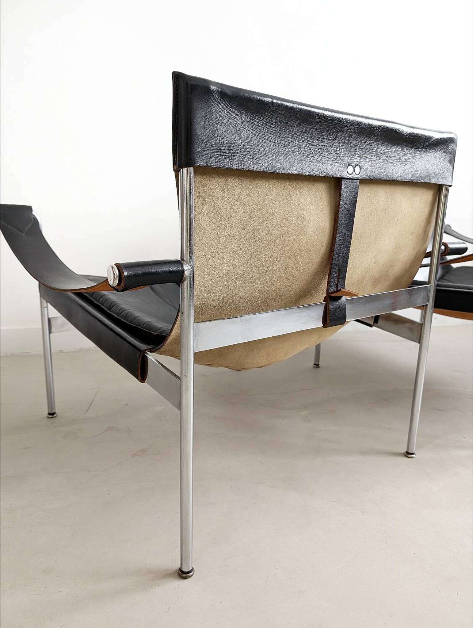 Lot de 2 chaises longues « D99 » par Hans Könecke pour Tecta années 1960