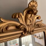 Nineteenth century pediment mirror