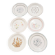 Assiettes dessert dépareillées