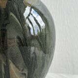 Signed ceramic vase.