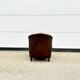 Fauteuil club en cuir