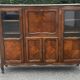Sideboard, Louis XV style secretary in cherry wood, 1960s.