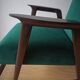 Fauteuil à bascule vintage des années 50.