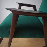 Fauteuil à bascule vintage des années 50.