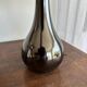 Black Touch Drop Lamp "Incidence" for tabletop use, touch-sensitive.