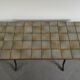 Wrought iron bistro table