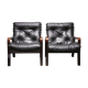 Pair of Scandinavian sun expo armchairs