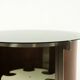 Eugenio Gerli, for Tecno. Round coffee table with integrated bar. Circa 1960.