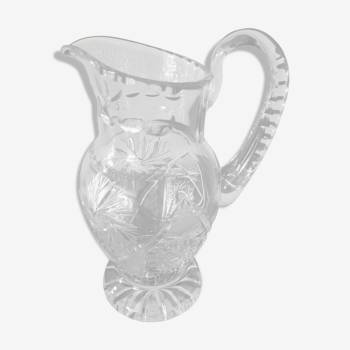 TBE hand-cut crystal carafe or 28cm pitcher