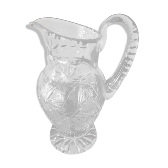 TBE hand-cut crystal carafe or 28cm pitcher