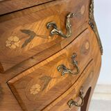 Pair of marble bedside tables