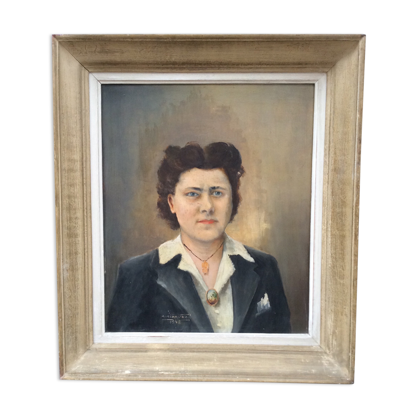 Portrait by Charles Giraudon 1950s