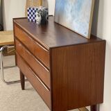 Teak chest of drawers