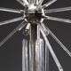 Floor Lamp by René Roubíček, Nový Bor, Glass & Metal, 1960s