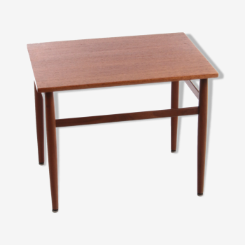 Vintage teak wood side table, 1960s