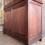 Glass-fronted bookcase