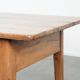 Fantastic antique French coffee table made of fruitwood with two drawers