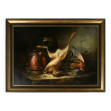 19th century still life by Alfred Arthur Brunel de Neuville