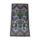 Tapis fait main en soie naturelle