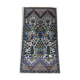 Handmade carpet in natural silk